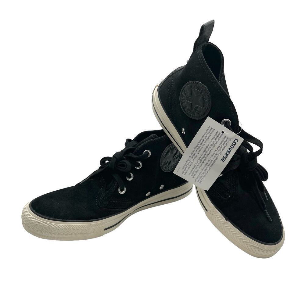 Converse CT Berkshire Mid Suede Black Sneakers Size Men’s 7 Women’s 9